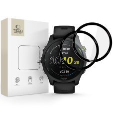 Ochranné sklo Hydbridné Sklo Tech-Protect Glass Flex+ 2-Pack Garmin Forerunner 255 / 255 Music Black Ochranné sklo Hydbridné Sklo Tech-Protect Glass Flex+ 2-Pack Garmin Forerunner 255 / 255 Music Black