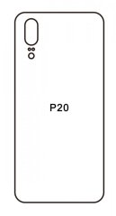 Hydrogel - zadná ochranná fólia - Huawei P20