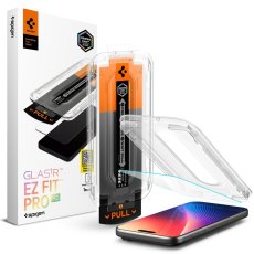 edzett védőüveg Spigen Glas.Tr "Ez Fit Pro Ac" iPhone 16 Pro / 17 / 17 Pro átlátszó
