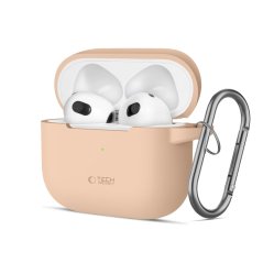 Kryt Tech-Protect Silicone Hook Apple Airpods 3 Caffe Latte Kryt Tech-Protect Silicone Hook Apple Airpods 3 Caffe Latte