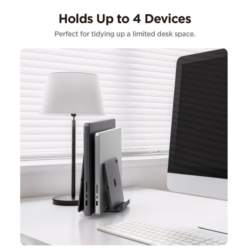 Spigen Ld208S4 Függőleges laptop állvány Space Grey