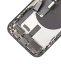 Apple iPhone 14 Pro - Zadný housing s predinštalovanými dielmi (Space Black)