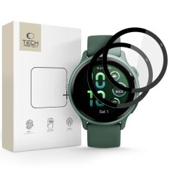 Ochranné sklo Hydbridné Sklo Tech-Protect Glass Flex+ 2-Pack Garmin Vivoactive 6 Black