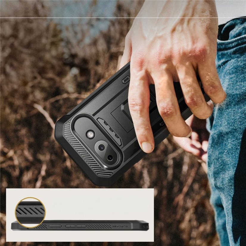 Kryt Supcase Unicorn Beetle Pro Google Pixel 9A Black