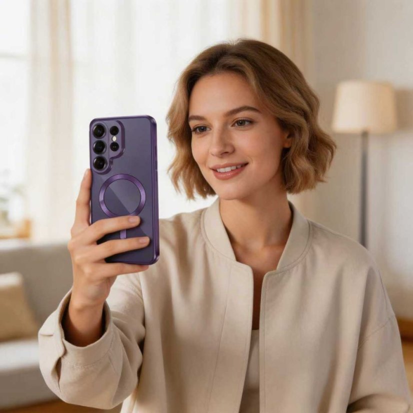 Kryt Tech-Protect Magflex Magsafe Samsung Galaxy S26 Ultra Cobalt Violet