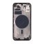 Apple iPhone 12 - Zadný housing (Black)