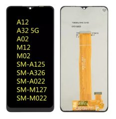 Displej + dotykové sklo Samsung Galaxy A02, A32 5G A326, A12 SM-A125, M12 SM-M127, M02 SM-M022