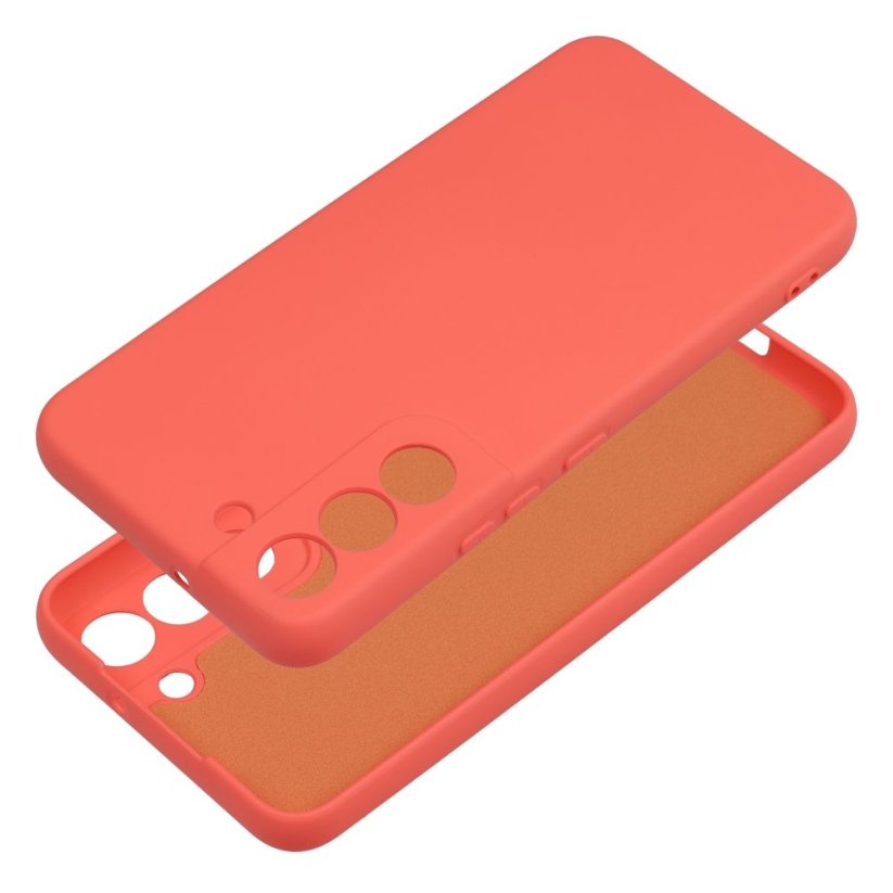 Kryt Silicone Case Samsung Galaxy S22 Peach