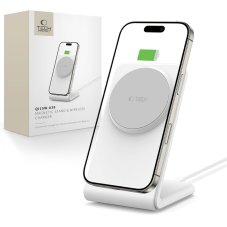 Bezdrôtová nabíjačka Tech-Protect Qi15W-A38 Magnetic Magsafe Wireless Charger White