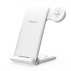 Nillkin PowerTrio 3v1 bezdrôtová nabíjačka pre Samsung Watch White
