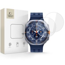 Ochranné tvrzené sklo Tech-Protect Glass Fit+ 2-Pack Samsung Galaxy Watch Ultra 2024 / 2025 (47 mm) čiré Ochranné tvrzené sklo Tech-Protect Glass Fit+ 2-Pack Samsung Galaxy Watch Ultra 2024 / 2025 (47 mm) čiré