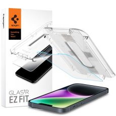 Ochranné tvrdené sklo Spigen Glas.Tr ”Ez Fit” iPhone 13 / 13 Pro / 14 / 16E Clear