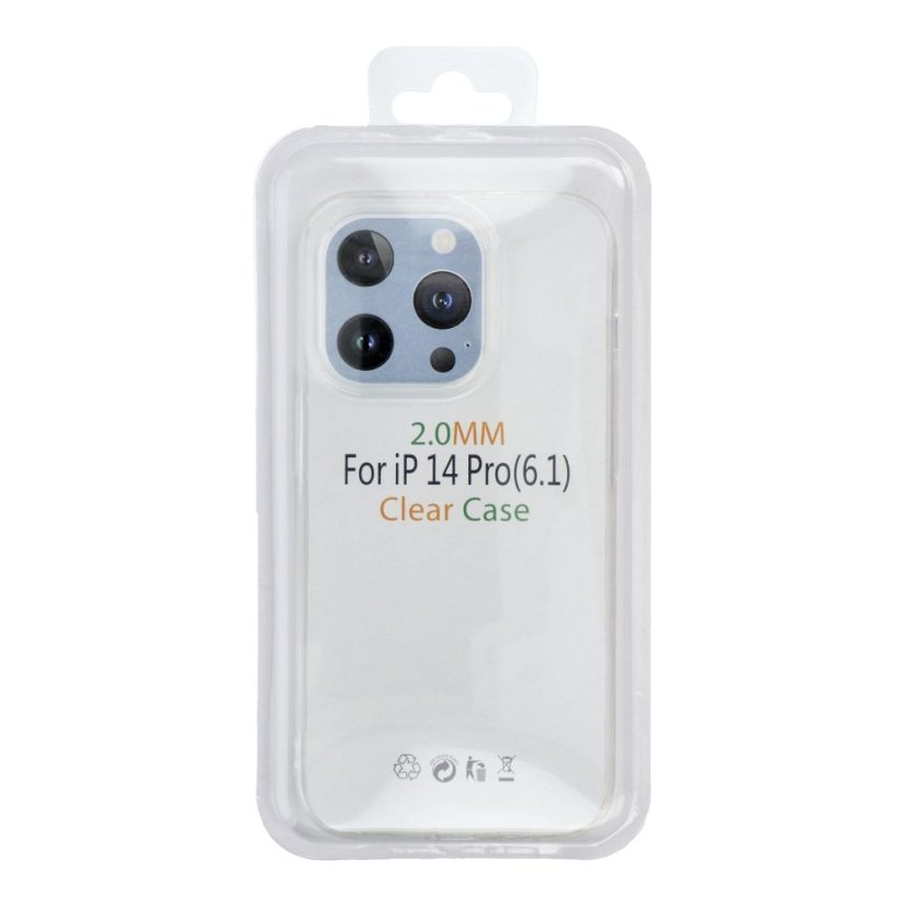 Kryt Case iPhone 17 Pro Clear Case 2 mm Box Priesvitný
