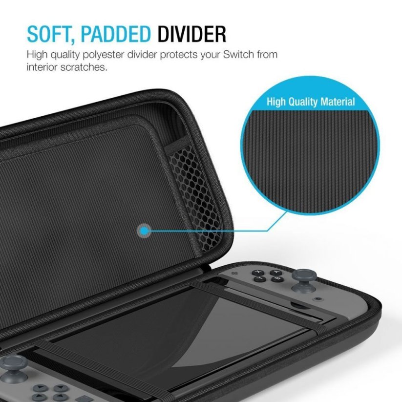Kryt Tech-Protect Hardpouch Nintendo Switch / Switch Oled Black