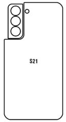 Hydrogel - zadná ochranná fólia - Samsung Galaxy S21