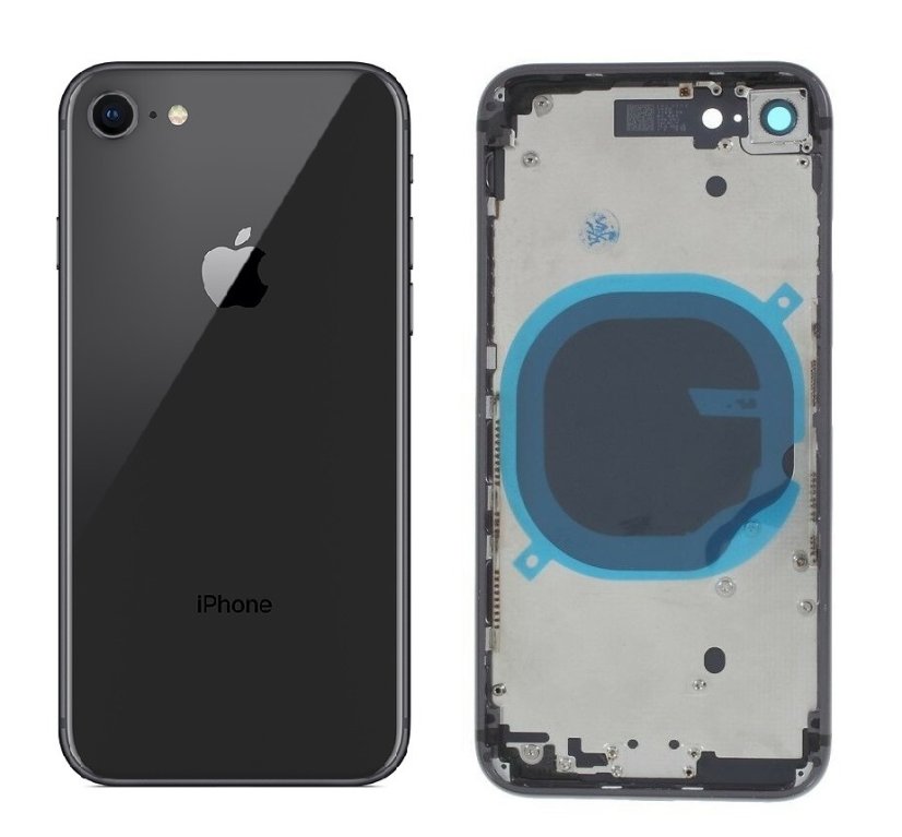 iPhone 8 - Zadný housing (Space Gray)