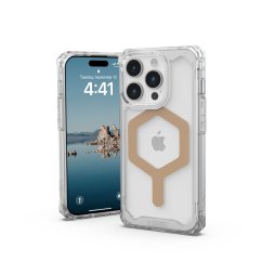 Kryt ( Uag ) Urban Armor Gear Plyo s MagSafe iPhone 15 Pro Ice Gold