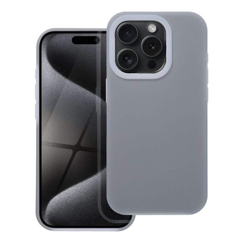 Kryt Candy Case iPhone 15 Plus Grey