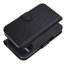 Kryt Anti-Theft 4Card Rfid Book Case iPhone 17 Black Tech Fabric