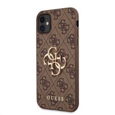 Guess PU 4G Metal Logo tok iPhone 11 barna Guess PU 4G Metal Logo tok iPhone 11 barna