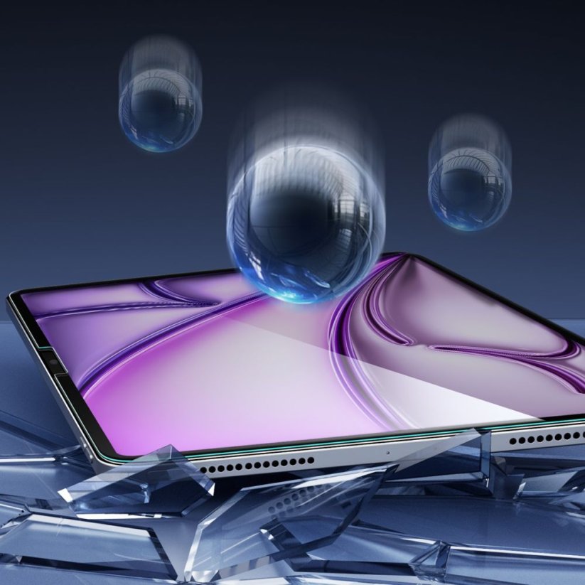 2ks v balení, set ochranných skiel ESR Tempered Glass 2-Pack iPad Air 13” 1 / 2 / 2024-2025 Clear