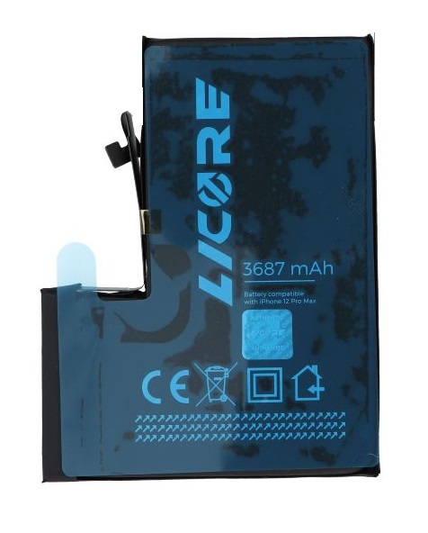 Akkumulátor iPhone 12 Pro Max 3687mAh Licore