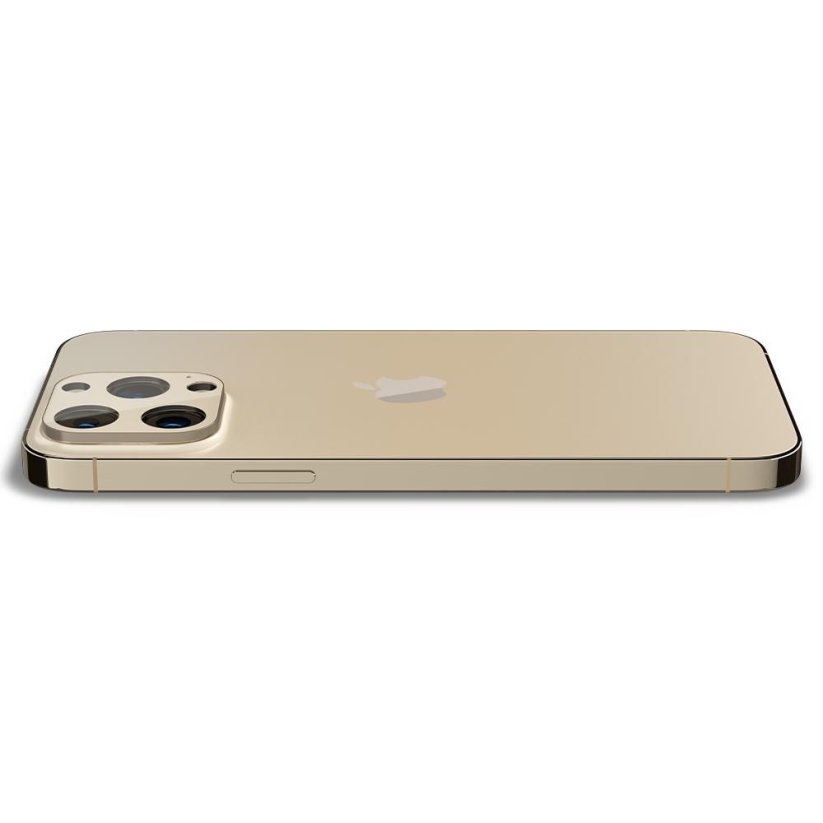 Ochranné sklo zadnej kamery Spigen Optik.Tr Camera Protector 2-Pack iPhone 13 Pro / 13 Pro Max Gold