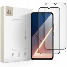 Ochranné tvrdené sklo Tech-Protect Glass Fit+ 2-Pack Xiaomi Poco M7 Black