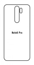 Hydrogel - zadná ochranná fólia - Xiaomi Redmi Note 8 Pro