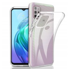 Transparentný silikónový kryt s hrúbkou 0,5mm  - Motorola Moto G20  priesvitný