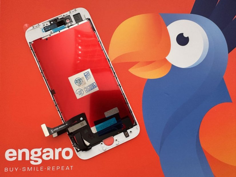 Fehér iPhone 8 LCD képernyő + OEM érintőkijelző