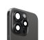 Apple iPhone 15 Pro - Zadný housing s predinštalovanými dielmi s predinštalovanými dielmi (Black Titanium)