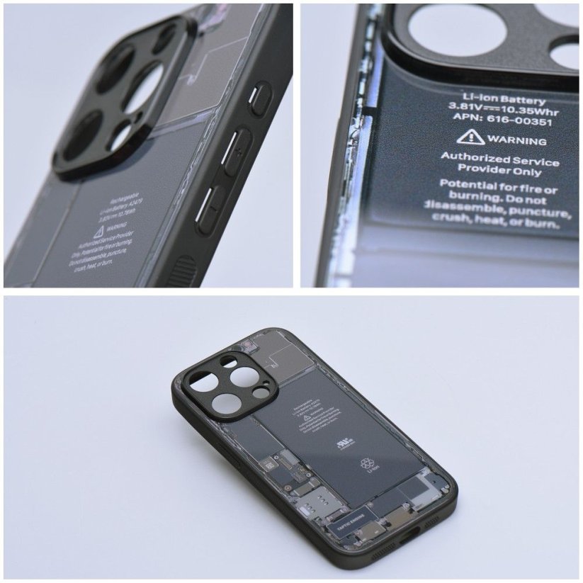 Kryt Ochranné sklo Tech Case iPhone 14 Plus Design 1