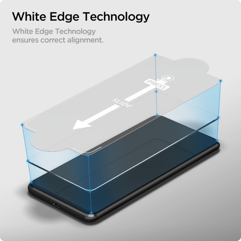 2ks v balení, set ochranných skiel Spigen Glas.Tr Slim 2-Pack Xiaomi Redmi Note 13 5G Clear