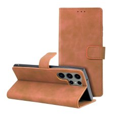Kryt Flip Case Samsung Galaxy S23 Ultra Tender Book Brown