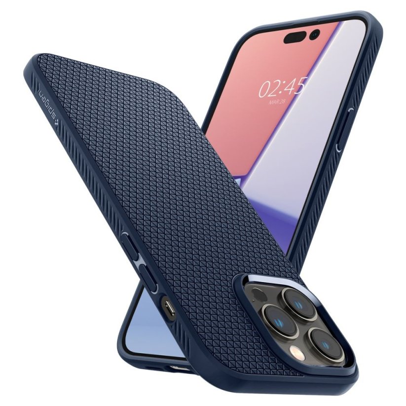 KRYT SPIGEN LIQUID AIR iPhone 14 Pro NAVY BLUE