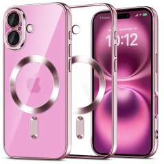 Kryt Tech-Protect Magflex Magsafe iPhone 16 Shiny Rose Kryt Tech-Protect Magflex Magsafe iPhone 16 Shiny Rose