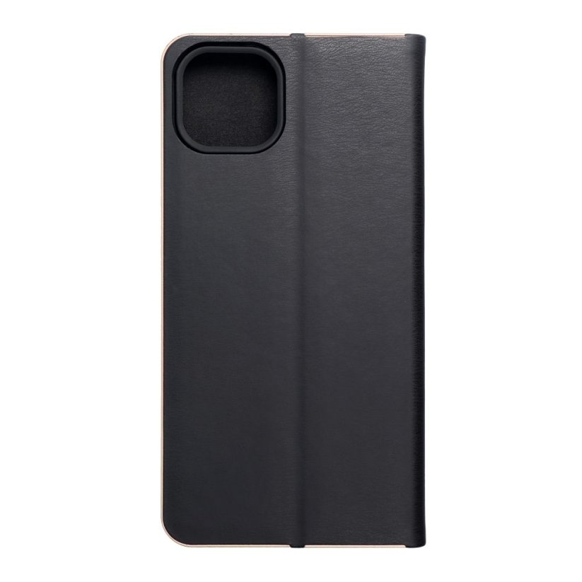 Kryt Luna Book Gold iPhone 14 Plus Black