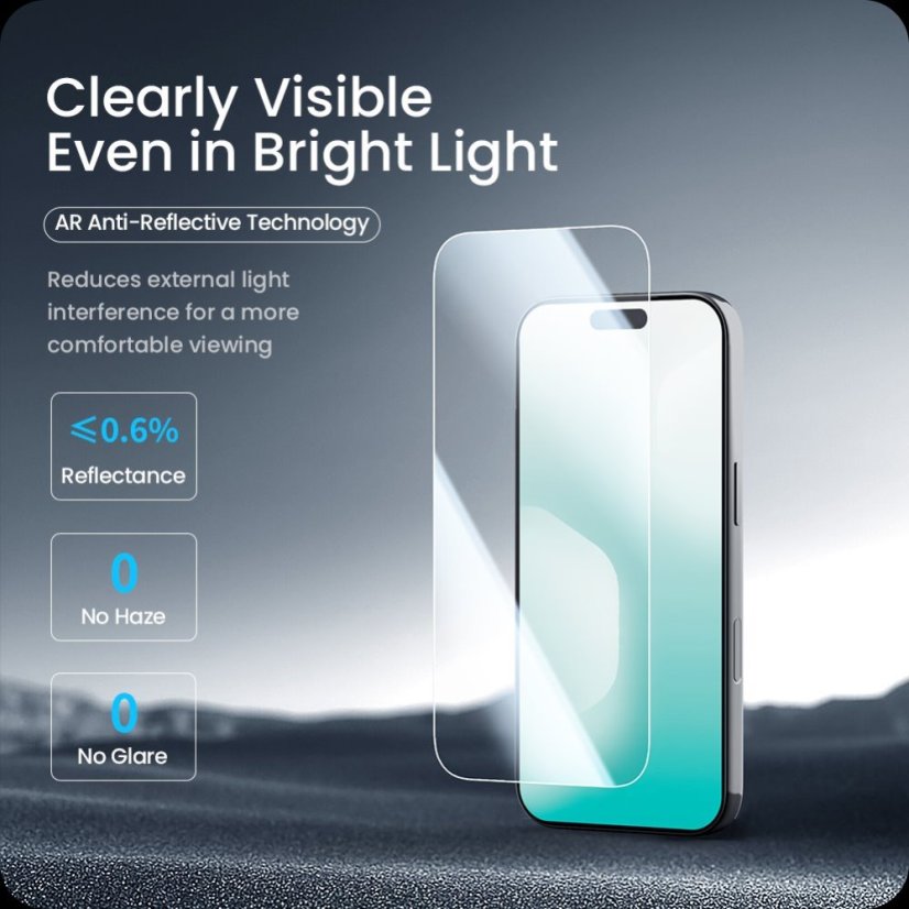 Nillkin tvrdené sklo 0.2mm H+ PRO 2.5D pre Apple iPhone 17 Pro Max (s aplikátorom)