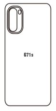 Hidrogél - hátsó védőfólia - Motorola Moto G71s