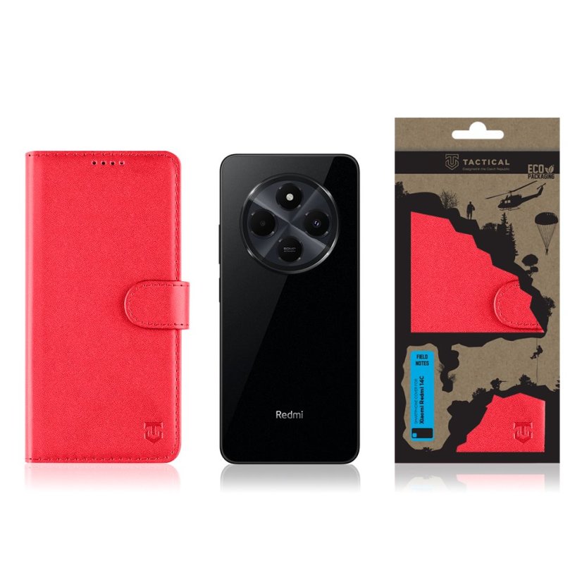 Tactical Field Notes pre Xiaomi Redmi 14C 4G/A4 5G/Poco C75 Red