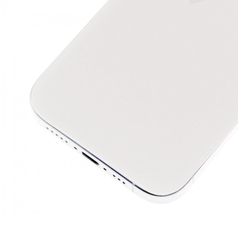 Apple iPhone 14 Pro - Zadný housing s predinštalovanými dielmi (Silver)