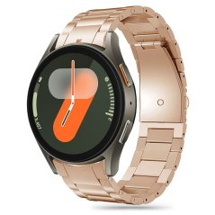 Remienok Tech-Protect Stainless Samsung Galaxy Watch 4 / 5 / 5 Pro / 6 / 7 / FE Blush Gold