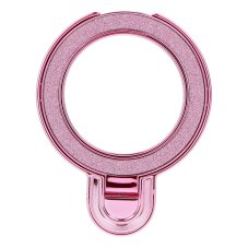 Phone Stand Circle Glitter - Stick-On - Pink