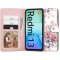 Kryt Tech-Protect Wallet Xiaomi Redmi 13 Blossom Flower