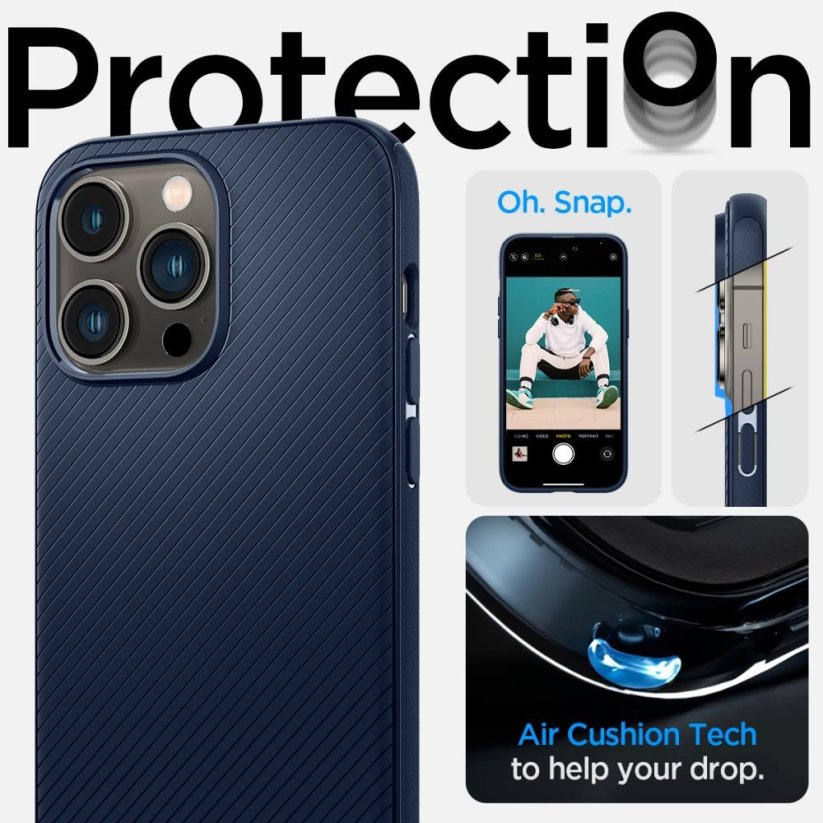 KRYT SPIGEN MAG ARMOR iPhone 14 Pro NAVY BLUE