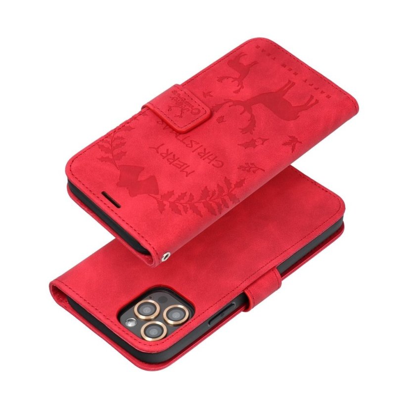 Kryt Mezzo Book Case iPhone 13 Pro sob Red