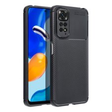 Fedél CARBON PREMIUM tok Xiaomi Redmi Note 9S fekete Fedél CARBON PREMIUM tok Xiaomi Redmi Note 9S fekete