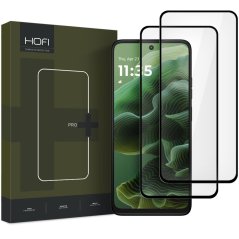 2ks v balení, set ochranných skiel Hofi Glass Pro+ 2-Pack Motorola Moto G35 5G Black 2ks v balení, set ochranných skiel Hofi Glass Pro+ 2-Pack Motorola Moto G35 5G Black