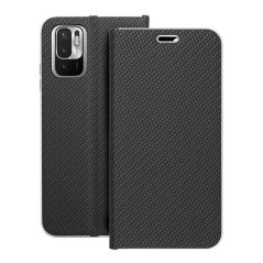 Kryt Luna Book Carbon Xiaomi Redmi Note 10 / 10S Black Kryt Luna Book Carbon Xiaomi Redmi Note 10 / 10S Black